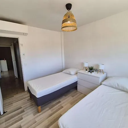Apartment 2 Chambres, Climatise, Wifi, Vue Mer, Piscine Saint-Mandrier-sur-Mer