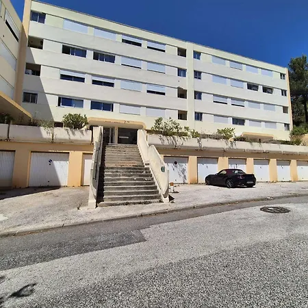 2 Chambres, Climatise, Wifi, Vue Mer, Piscine Apartment